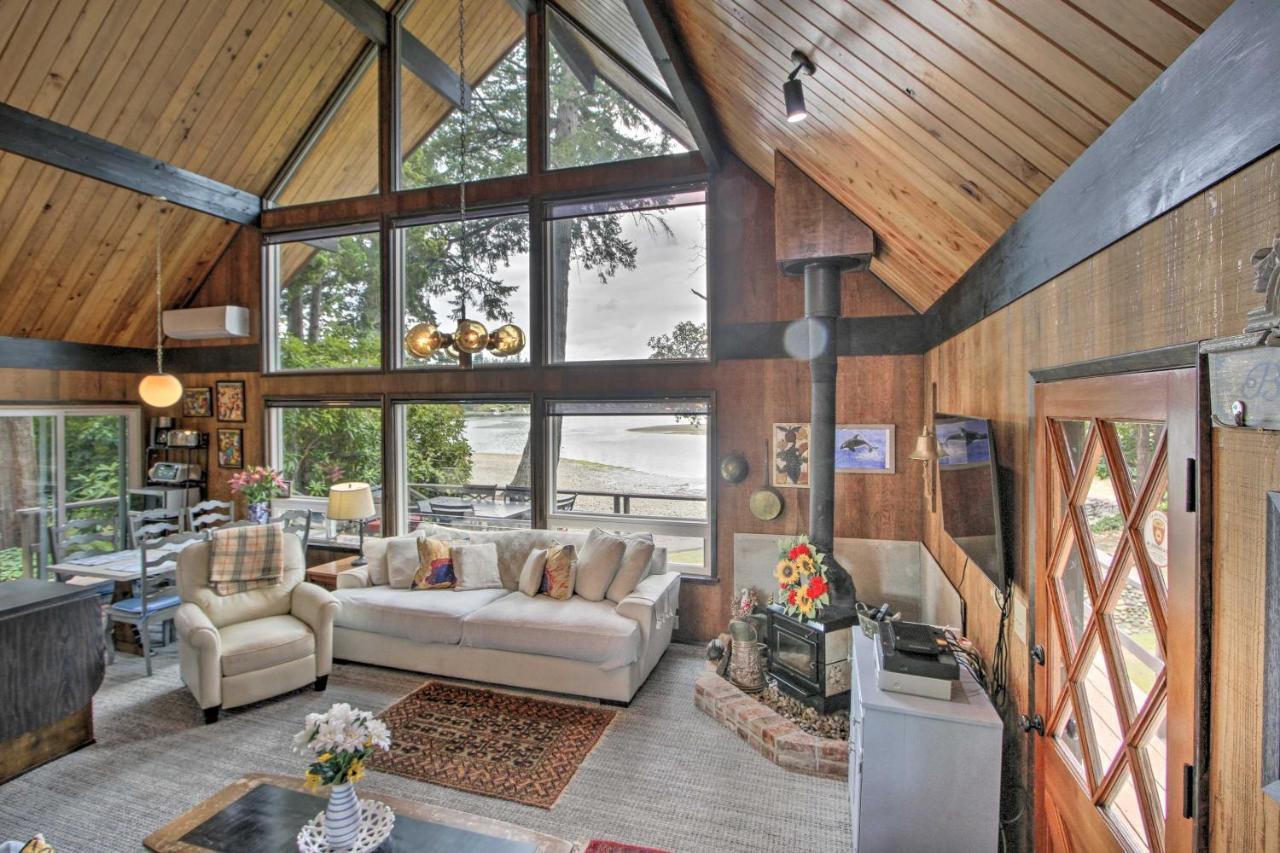 Waterfront Cabin With Fire Pit In Gig Harbor! Εξωτερικό φωτογραφία