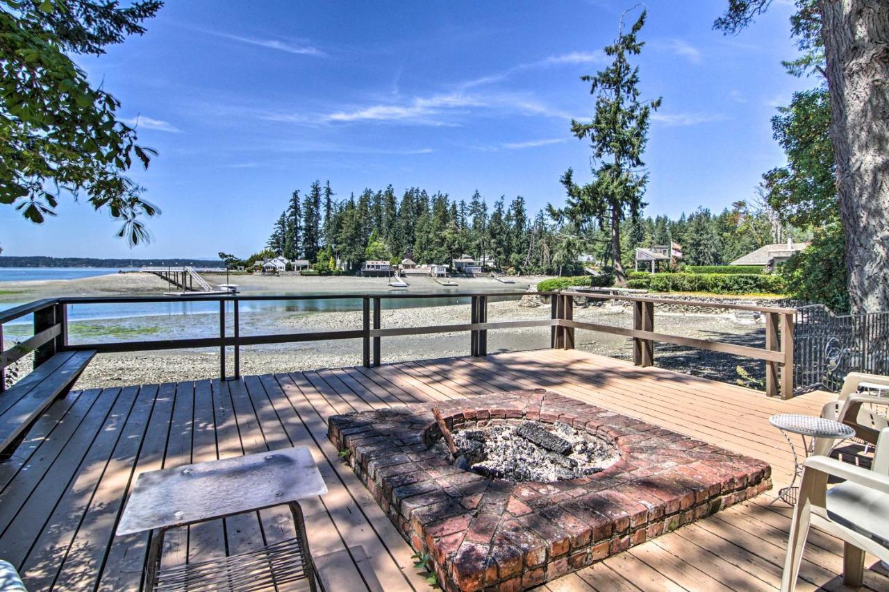 Waterfront Cabin With Fire Pit In Gig Harbor! Εξωτερικό φωτογραφία
