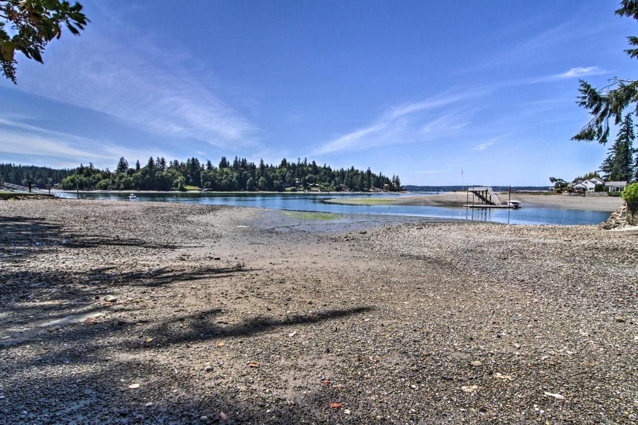 Waterfront Cabin With Fire Pit In Gig Harbor! Εξωτερικό φωτογραφία